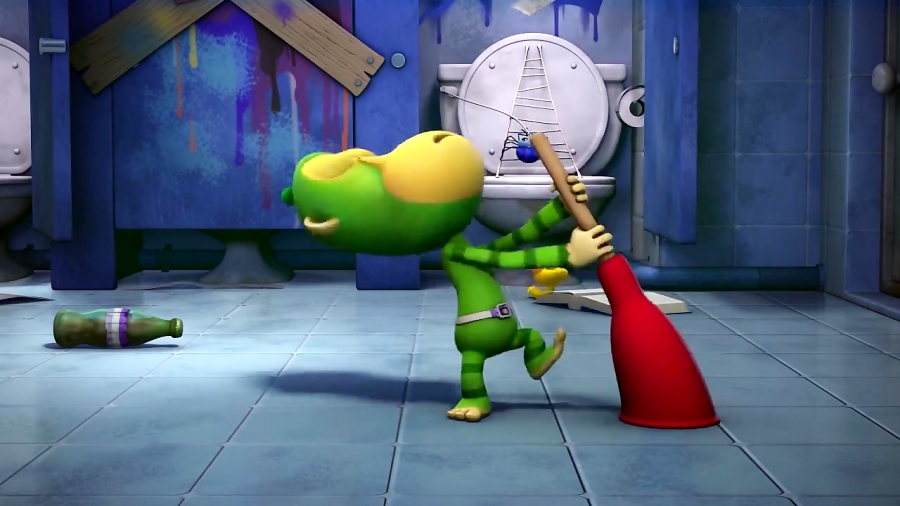 انیمیشن میمون های بیگانه Alien Monkes - قسمت 5